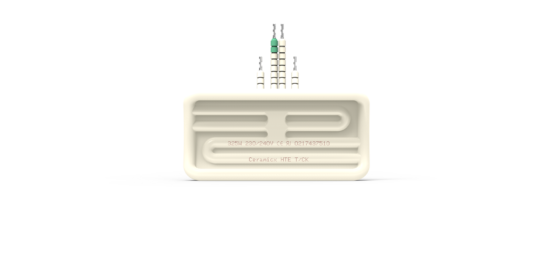 Keramisches Halbwannenelement von Ceramicx