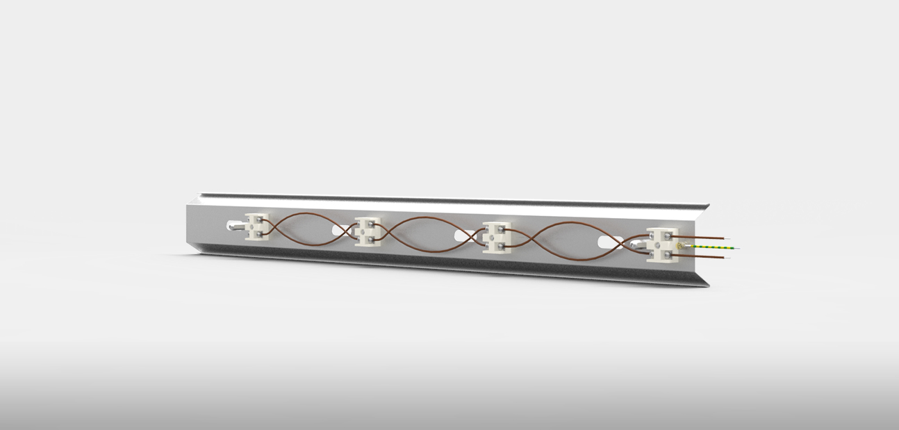 infrared element reflector